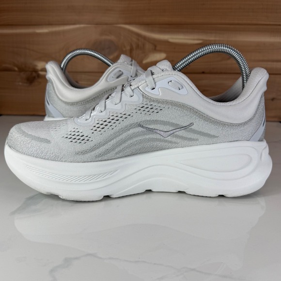 Hoka One One Bondi 9 Running Shoes Stardust/Silver 1162014 SDSTS Women's 10 D - Picture 9 of 16
